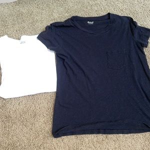2 basic tees from Madewell